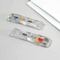 투명 날클립 셀프 제본 클립퍼 책 집게 쇠 짚클립 북 클립 3종크기 악보 날클립기 재료 사무용 종이 고정핀 나이스러 매직 크립퍼 페이퍼 날크립 다꾸 짚크립 서류 실버 사무실 파일, 나이스러-중