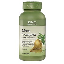 GNC Herbal Plus Maca Complex 지엔씨 마카 콤플렉스 60캡슐, 1개, 1