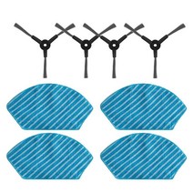 호환 midea m7 i10 m71cn 로봇 진공 청소기 교체 키트 가정용 청소용 mop cloth side brush