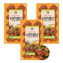 [다만세푸드] 한성 숯불구이맛 치킨경단 115g x 3개 / 동그랑땡