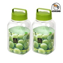락앤락 과실주 PET병 4.2L x 2개 담금주병 수제청병 매실청용기, 단품