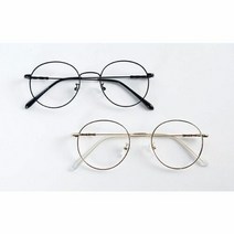 동그리 쓰고보고 금속 테 귀여운 패션 데일리 339371