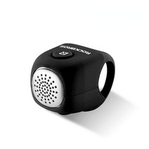락브로스 rockbros 전기 사이클링 벨 90 db horn rainproof mtb Bicycle 바 실리카 젤 쉘 링 bike bell bike accessories, 04 블랙