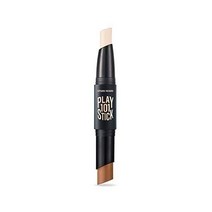 New Etude House Play 101 Stick Color Contour 듀오 DUO Etudes Con Tour ( 01 Blue outpeach Orange + Yell, 01