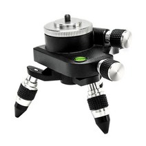 레이저 수직기 수평계 직선기 레벨기 360 도 회전 베이스 삼각대 브래킷 레이저 레벨 어댑터 1/4 인치 인, 02 A