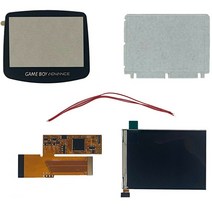 미니게임기 게임보이 Advance IPS V2 백라이트 키트 + Trimmed Shell GBA 백릿 LCD, None - IPS KIT ONLY