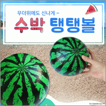 탱탱볼[수박 탱탱볼]탱탱볼/비치볼/수박탱탱볼/KC인증/비치볼/수박공/비취볼/공/축구공[효정무역], 수박탱탱볼
