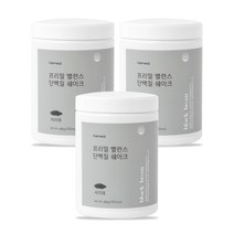 프리밀 대용량 서리태 밸런스 단백질 쉐이크 480g 아미노산 BCAA 포함 동물성+식물성 단백질, 3통