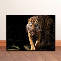 ti002 성공을 부르는 호랑이그림 캔버스액자 인테리어, 무광일반_XXL_38cm x 46cm