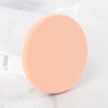 1P 다목적 원형 메이크업 스펀지 베이스 퍼프 촉촉퍼프 파운데이션 화장 수정 부드러운 소품 밀착, 1개