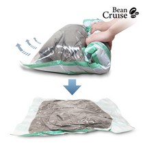 빈크루즈 돌돌이 롤업 압축팩 3종 세트(옷정리 여행 수납)