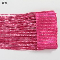 암막커튼 작은창 커튼 가림막 커튼 커튼봉 창문 커튼 string curtain flash line shiny tassel string door curtain window 룸 홈