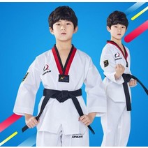 태권도도복 도복 태권도 합기도 품새 성인 어린이 청소년을위한 품질의 컬러 유니폼 레드 블루 블랙 옷 wtf 승인