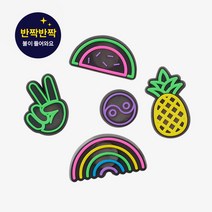 [크록스 키즈] [크록스][크록스] LED 펀 5개 세트 (10009515), 색상:FREE / 사이즈:FF