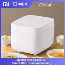 XIAOMI-MIJIA 다기능 스마트 24 시간 예약 케이크 전기밥솥 C1 밥솥 3L 4L 가정 주방 가전, 01 3L_01 220-240V_01 미국