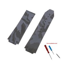 Hublot 위블로 시계 호환 우레탄 젤리 러버 워치 밴드 실리콘 스트랩 루버 시계줄 25x17mm