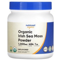 Nutricost 뉴트리코스트 리시 바다 이끼 분말 무맛 1000mg 454g(1lb)