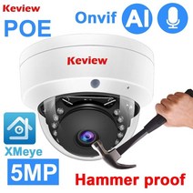 가정용 집안 가게 cctv 강아지 홈캠 3mp 4mp 5mp 방폭 poe ip 카메라 오디오 h.265 돔 홈 실내 실외 감시 보안 카메라 nvr 용 비디오, 8mp, 3.6mm