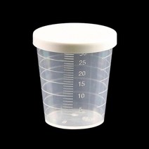 베이커리 디저트 쇼케이스 진열대 빵쇼 흰색 뚜껑이 있는 의학 측, 02 30ml_01 5PCS