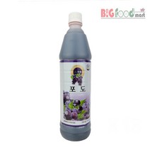 청솔 포도원액 835ml, 1, 1, 1개