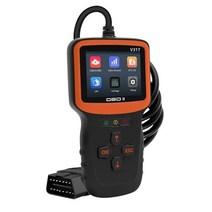 Pro OBD2 스캐너 자동차 코드 리더 휴대용 산소 센서 엔진 오류 진단 도구 자동 감지 컬러 스크린 8 언어, [01] Black yellow