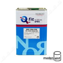 노루페인트 큐피트 크린솔 18L 수성 광택 페인트 광택스, 회색2 (NR 8003), 아래의 조색안내를 꼭 확인하세요., 유광