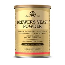 [6개 SET] 솔가 맥주효모 파우더 400g (분말) Solgar Brewers Yeast Powder, 6개