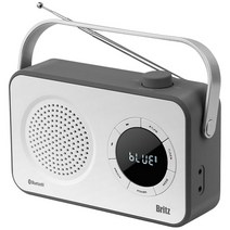 브리츠 BZ-R800BT 라디오 블루투스 스피커 화이트 (AC 전원), 1개, 선택하세요