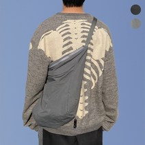 남녀공용 나일론 빅 크로스백 2컬러 메신저백 매신저백 옆으로매는 가방 대학생 호보백 남자 여자