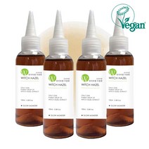 글로우몬스터 프리미엄 위치하젤 추출물 원액, 100ml, 4개