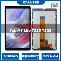 액정타블렛 그림그리는패드8.7 "삼성 갤럭시 탭 A7 라이트 2021 SM-T220 T220 T225 디스플레이 태블릿, 05 T220 Original Black