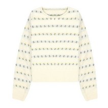 23신상플라워패턴라운드넥니트TGUCC2919