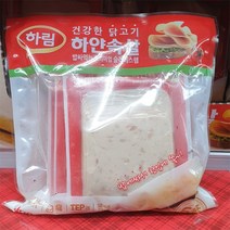 하림 밥싸먹는 햐안속살슬라이스햄 100g x 4입, 아이스팩 포장
