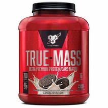 BSN 트루매스 쿠키앤크림 5.82lb 프로틴 단백질 보충제 2.64kg