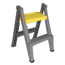 캠핑카 작업대 사다리 계단 트레일러 스텝RV 및 가정용 Alwaysme 세차 18, Yellow, Yellow