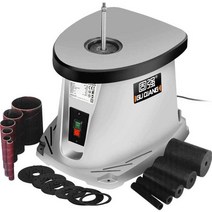 스핀들 벨트 샌더 샌딩기 롤러 탁상 드럼 샌더기 목공, 샤프트샌드벨트220V450W370x300mm