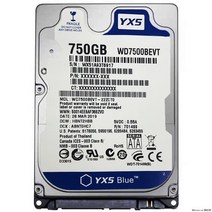 500GB 2 5인치 sata iii 내부 하드 디스크 드 500g hdd hd harddisk 6gbs 16m 7mm 5400 rpm 노트북 노트북, 320GBx1개