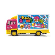 남아 필수 택배트럭 자동차 뽀로로인형 슈퍼 배송차 건설중장비