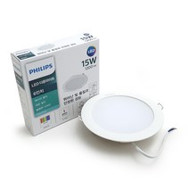 필립스 LED매입등 6인치 15W DN020B LED다운라이트, 전구색(3000K)