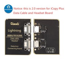 Qianli-iCopy Plus 2.2 배터리 테스트 보드 7 8P X XR XS XSMAX 11PM 12 13 LCD 화면 진동기 전송 EEPROM, 02 Detection board