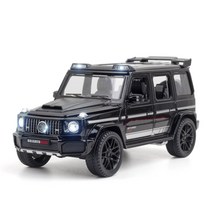 BENZ 벤츠 지바겐 브라부스 G800 SUV 1대22 자동차 미니카 모형 다이캐스트 청년K쇼핑, 블랙