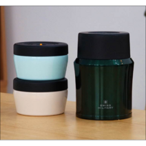 스위스밀리터리 루앙 1010ml 수능생 보온 도시락세트, 딮그린, 1개