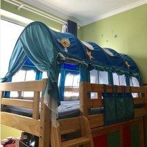 2층침대 난방텐트 벙커침대 텐트 이케아 여자 아이방 꾸미기 캐릭터 텐트 헬로키티, C