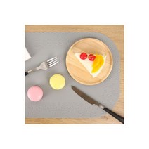 2P세트 실리콘 레이스 식탁매트 주방 테이블 웨어.(), 그레이(2P)
