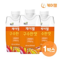 케어웰 구수한맛 (200ml x 18팩) 환자식 균형영양식 식사대용, 18팩, 200ml