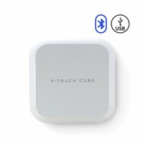 부라더 정품라벨프린터 PT-P710BT WH 배터리 내장/ 블루투스 라벨기