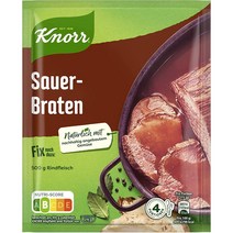 Knorr Fix Sauer-Braten 크노르 픽스 자우어브라텐 소스 37g 12팩, 12개