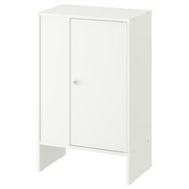 이케아BAGGEBO 바게보 도어수납장 화이트 50x30x80, One Color