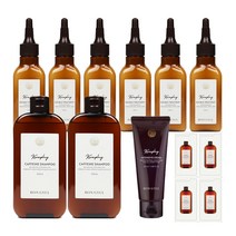 본결 케라피 더블 트리트먼트 6개+케라피 카페인샴푸 300ml 2개+인텐시브 크레마크림+샴푸 4장