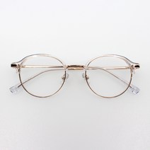 룩스토어 라운드 하금테 안경 S0888